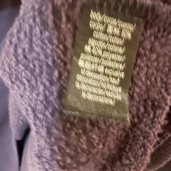 VICTORIAS SECRET SPORT Off the Shoulder Sweatshirt - Picture 7 of 9